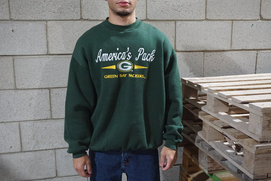 'America's Pack' Green Bay Packers Crewneck