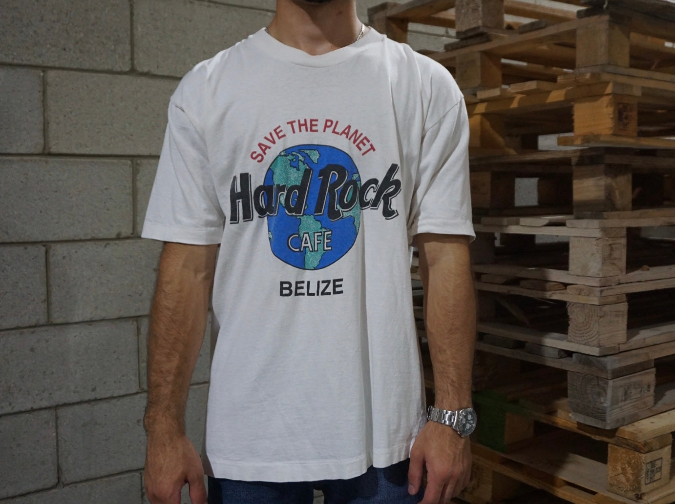 Hard Rock 'Save the Planet' T-Shirt (S)