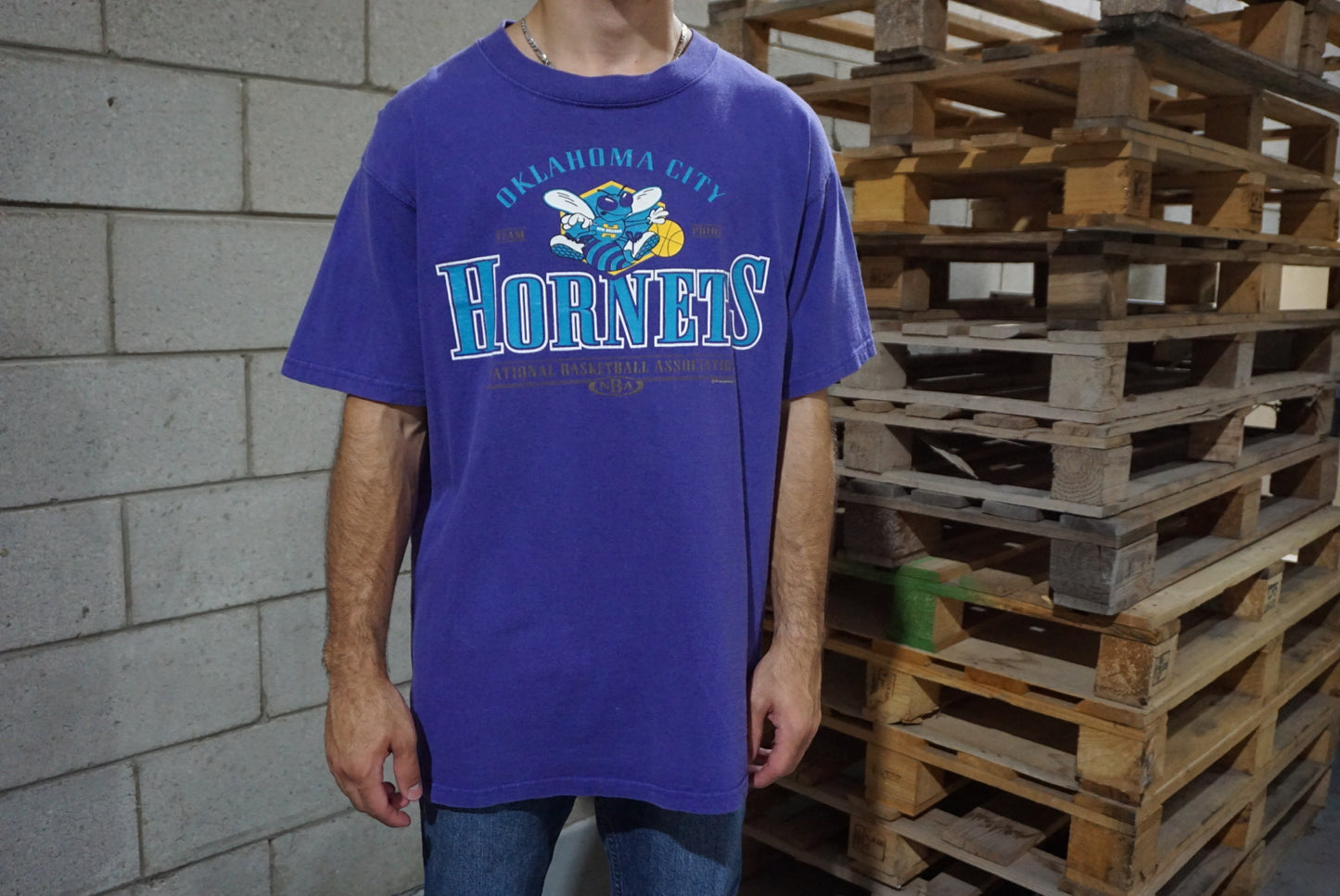 Hornets NBA T-Shirt (L)