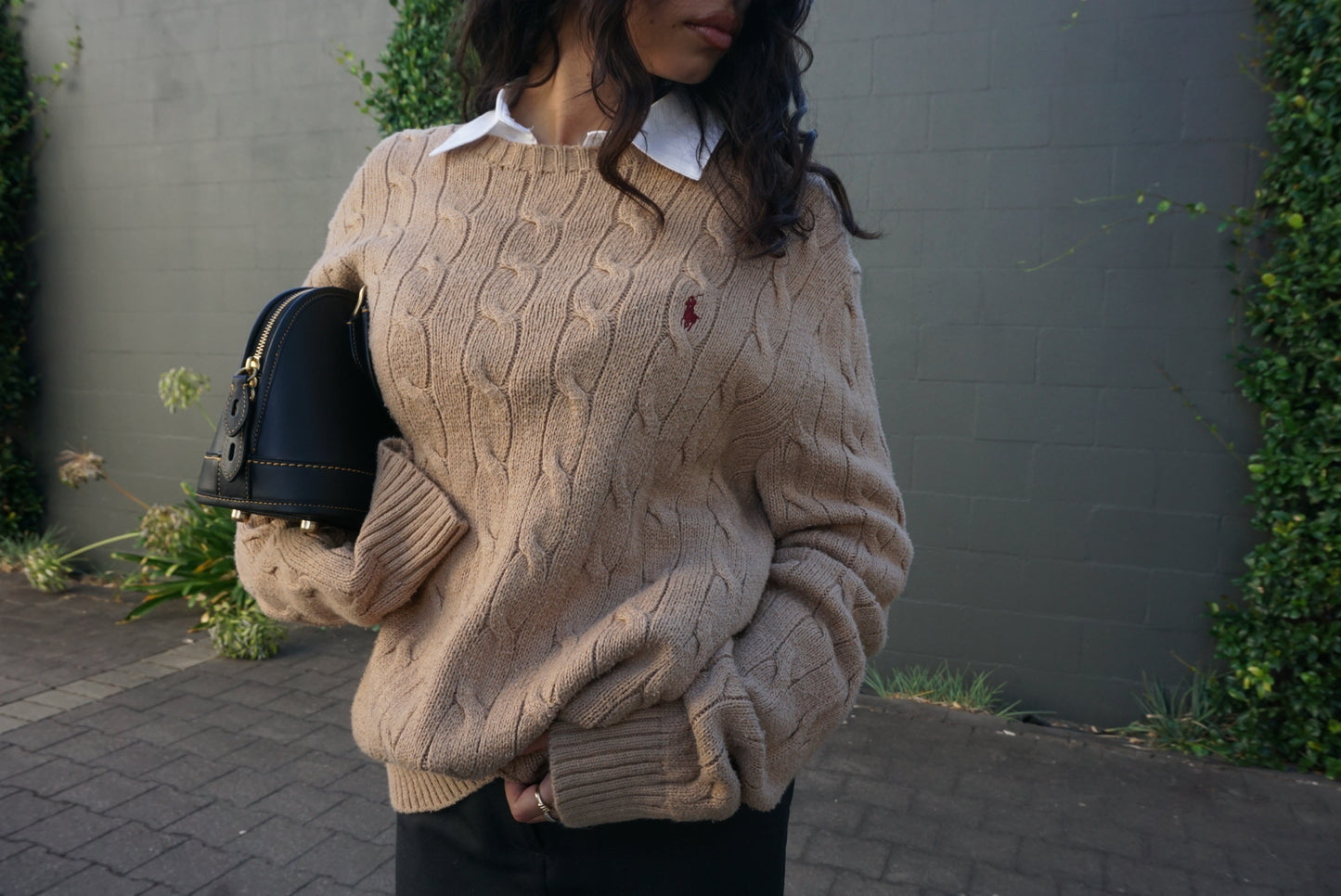 Ralph Lauren Sand Coloured Knit